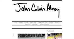 Desktop Screenshot of johncalvinabney.com